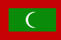 Flagge Fahne Malediven 90x150 cm