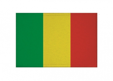 Aufnäher Patch Mali Aufbügler Fahne Flagge