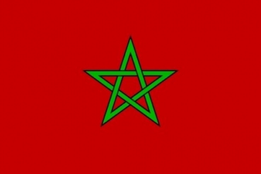 Tischflagge Marokko 10x15cm mit Ständer Tischfahne Miniflagge