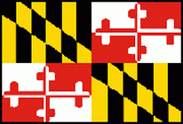 Flagge Fahne Maryland 90x150 cm