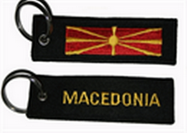 Schlüsselanhänger Mazedonien