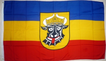 Flagge Fahne Mecklenburg Ochsenkopf Alt 90x150 cm