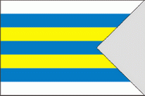 Flagge Fahne Moldava nad Bodvou Premiumqualität