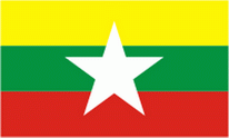 Flagge Fahne Mynanmar Vorschlag für 2010 Premiumqualität
