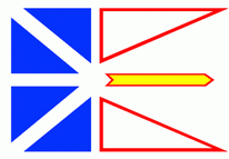 Flagge Fahne Neufundland Premiumqualität