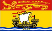 Flagge Fahne New Brunswick Premiumqualität