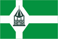 Flagge Fahne Newmilford City (Conneticut) Premiumqualität