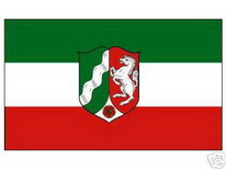 Flagge Fahne Nordrhein Westfalen 90x150 cm