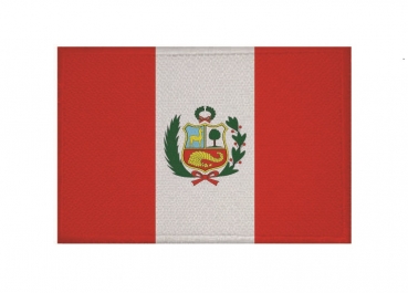 Aufnäher Patch Peru Aufbügler Fahne Flagge
