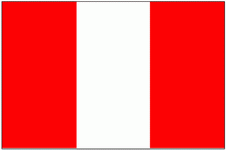 Flagge Fahne Peru ohne Wappen 90x150 cm