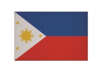 Aufnäher Patch Philippinen Aufbügler Fahne Flagge