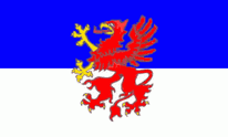 Stockflagge Pommern