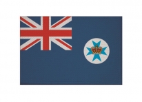 Aufnäher Patch Queensland Aufbügler Fahne Flagge