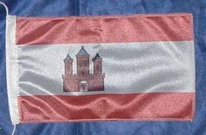 Tischflagge Rendsburg