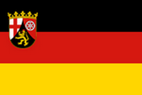 Boots / Motorradflagge Rheinland Pfalz
