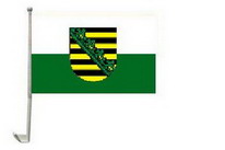Autoflagge Sachsen