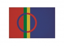 Aufnäher Patch Sami Lappland Aufbügler Fahne Flagge