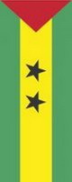 Bannerfahne Sao Tome & Principe Premiumqualität