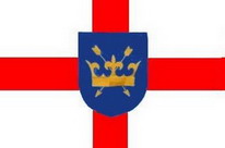 Flagge Fahne St. Edmund of Suffolk 90x150 cm