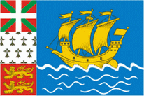Flagge Fahne St. Pierre & Miquelon Premiumqualität