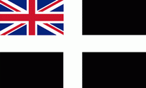 Flagge Fahne St. Piran Devon ensign 90x150 cm
