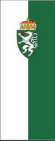 Flagge Fahne Hochformat Steiermark mit Wappen
