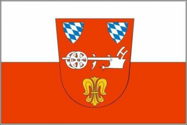 Tischflagge Straubing 10x15cm mit Ständer Tischfahne Miniflagge