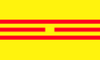 Flagge Fahne Südvietnam 1945 - 1955 Premiumqualität