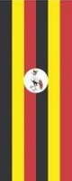 Bannerfahne Uganda Premiumqualität