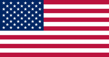 Tischflagge USA Amerika 10x15cm mit Ständer Tischfahne Miniflagge