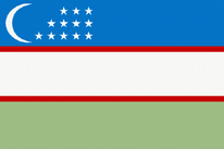 Flagge Fahne Usbekistan 90x150 cm