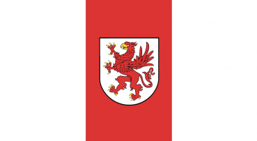 Flagge Fahne Westpommern Woiwodschaft Polen 90x150cm