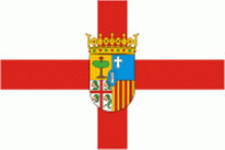 Flagge Fahne Zaragoza Province Premiumqualität