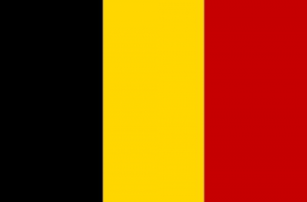 Tischflagge Belgien 10x15cm mit Ständer Tischfahne Miniflagge