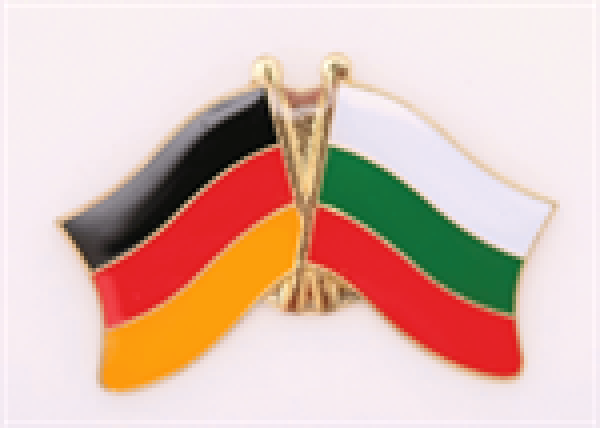 Freundschaftspin Deutschland - Bulgarien