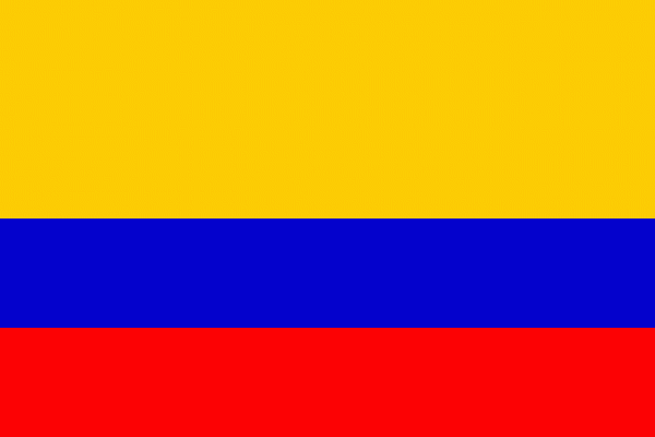 Autoaufkleber Kolumbien 8 x 5 cm Aufkleber