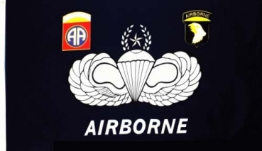 Flagge Fahne Airborne Parachute 90x150 cm