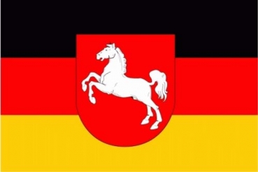 Flagge Fahne Niedersachsen Flagge 90x150 cm Sturmflaggen