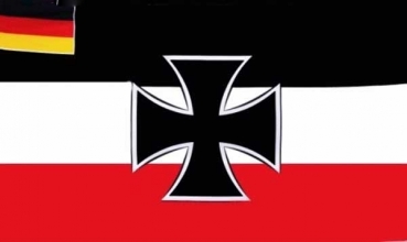 Flagge Fahne DR- Kriegsflagge 1921-1933 Weimarer Republik Flagge 90x150 cm