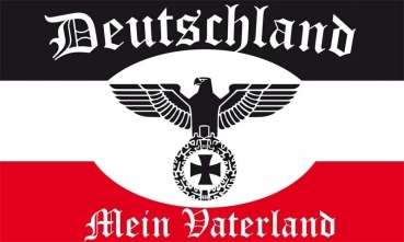 Flagge Fahne DR- Deutschland mein Vaterland 90x150 cm