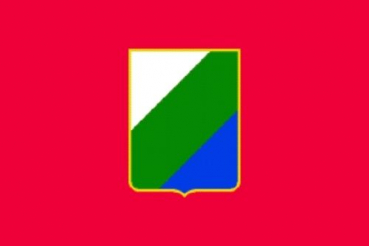 Tischflagge Abruzzen 10x15cm mit Ständer Tischfahne Miniflagge