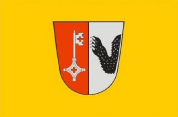 Tischflagge Achim 10x15cm mit Ständer Tischfahne Miniflagge