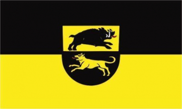 Tischflagge Adelberg 10x15cm mit Ständer Tischfahne Miniflagge