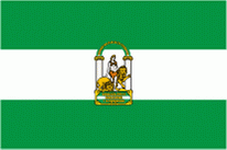 Flagge Fahne Andalusien Premiumqualität