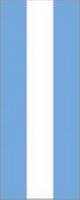 Bannerfahne Argentinien ohne Wappen Premiumqualität