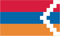 Flagge Fahne Artsakh (Armenien) Premiumqualität