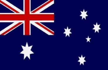 Tischflagge Australien 10x15cm mit Ständer Tischfahne Miniflagge