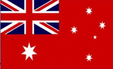 Flagge Fahne Australien Red Ensing Handelsflagge