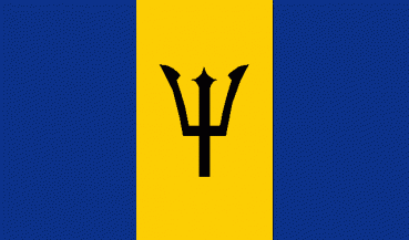 Autoaufkleber Barbados 8 x 5 cm Aufkleber