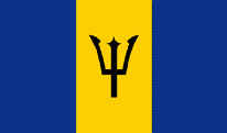 Flagge Fahne Barbados 90x150 cm